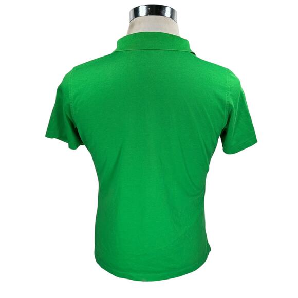 Magnolia Lane Collection Masters Polo Shirt Womens Large Green Cotton Blend Golf - Picture 4 of 9